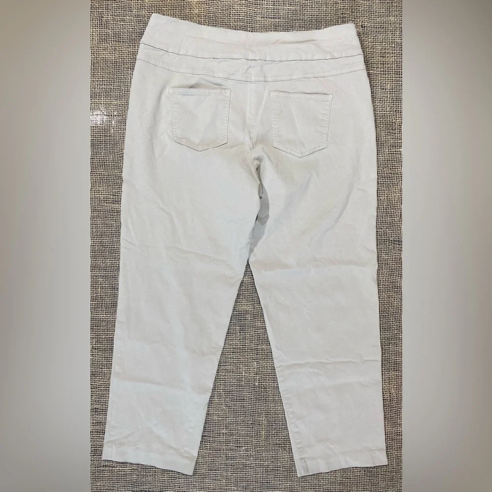 Ruby Rd Pants Size 20W Khaki Pull on Ankle See pictures for measurements